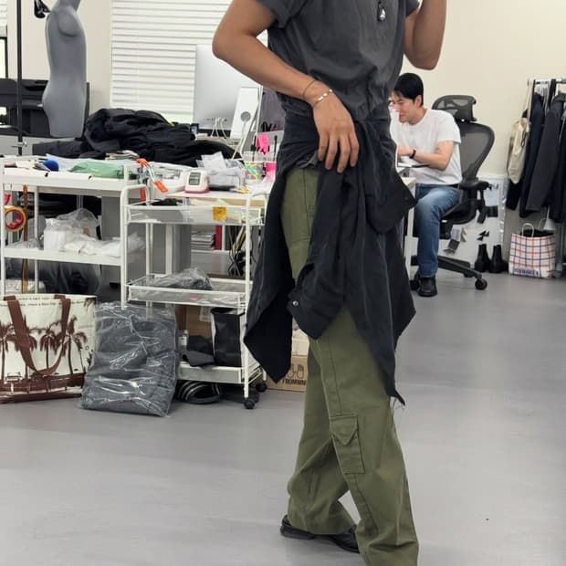 ➕(새상품) VANS 카고팬츠/ 남여공용