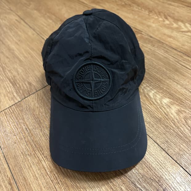 스톤아일랜드 나일론 볼캡 블랙 XL