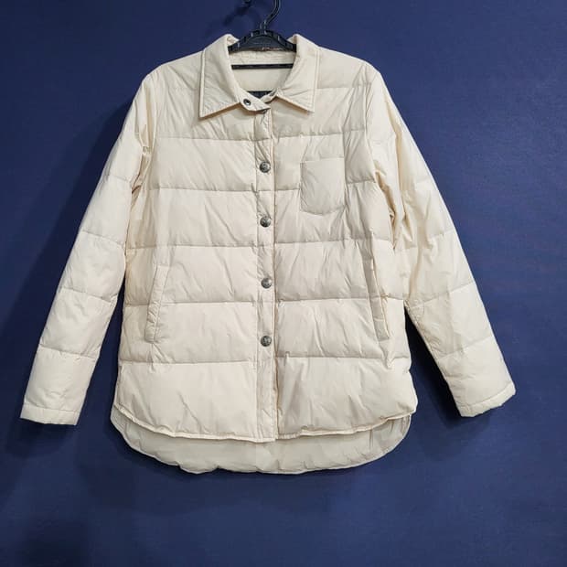 덕다운 셔츠식 패딩자켓
