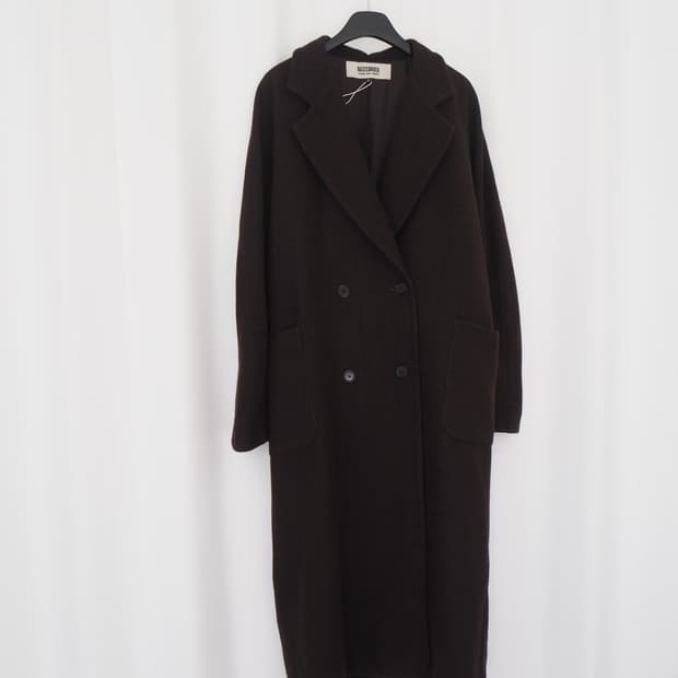 BASISBROEK double chester coat