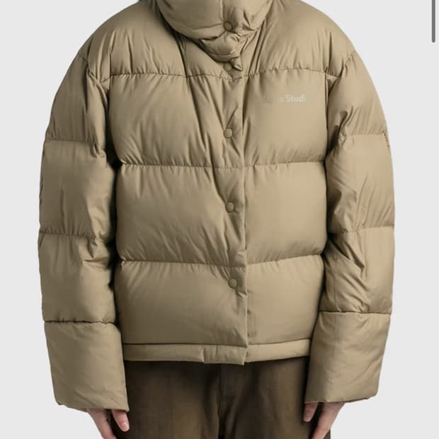 아크네스튜디오 down puffer jacket 패딩