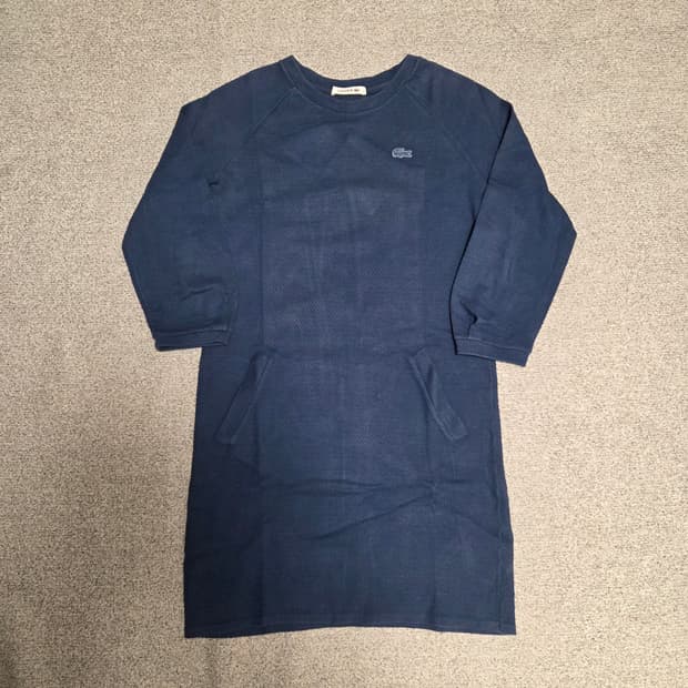 Lacoste 피그먼트 원피스 34 M-L
