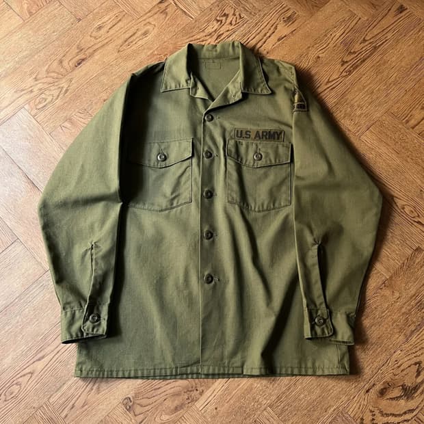 [M]80's 오리지널 U.S ARMY OG-507셔츠