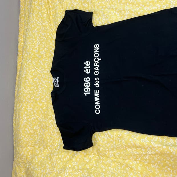 꼼데가르송 cdg 1986 반팔 xxl