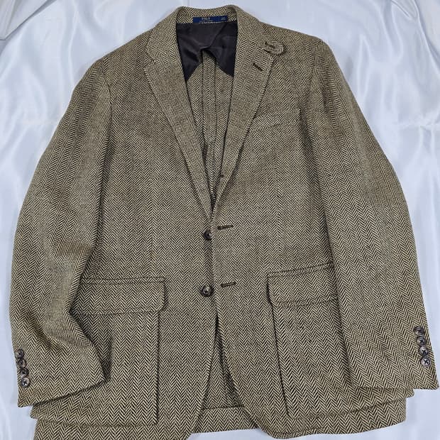 폴로헤링본블레이져