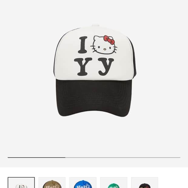 오픈와이와이 yy 헬로키티 볼캡