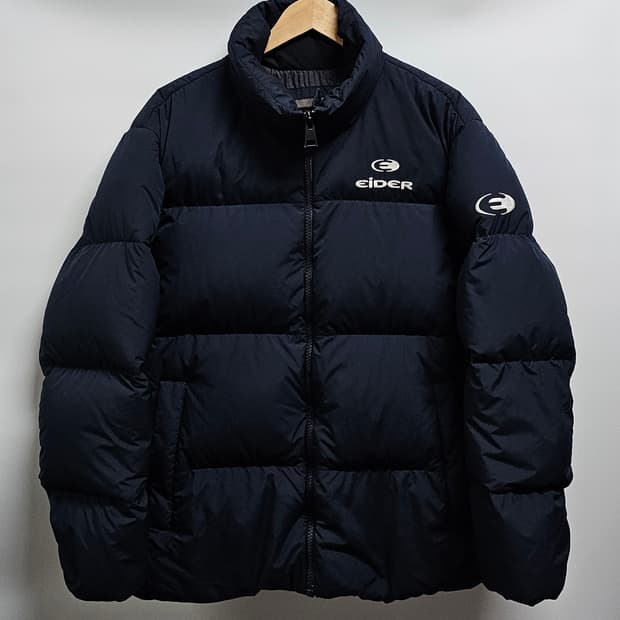 아이더 구스다운 숏패딩 M