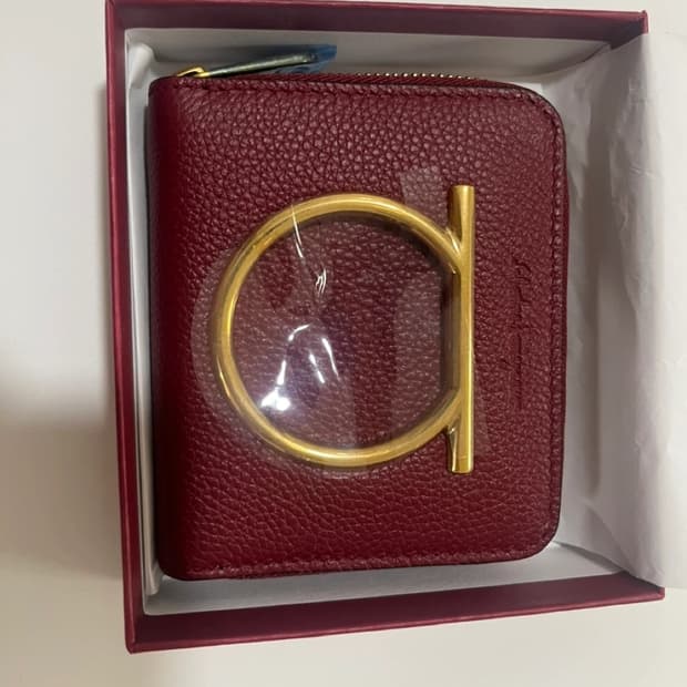 페라가모 간치니 반지갑/새상품 풀구성 