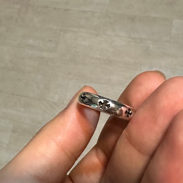 크롬하츠 네거티브링 us6.5(한국 13호)