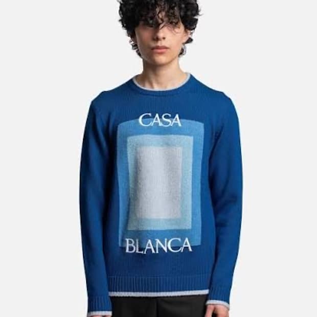 Casa Blanca 니트 블루