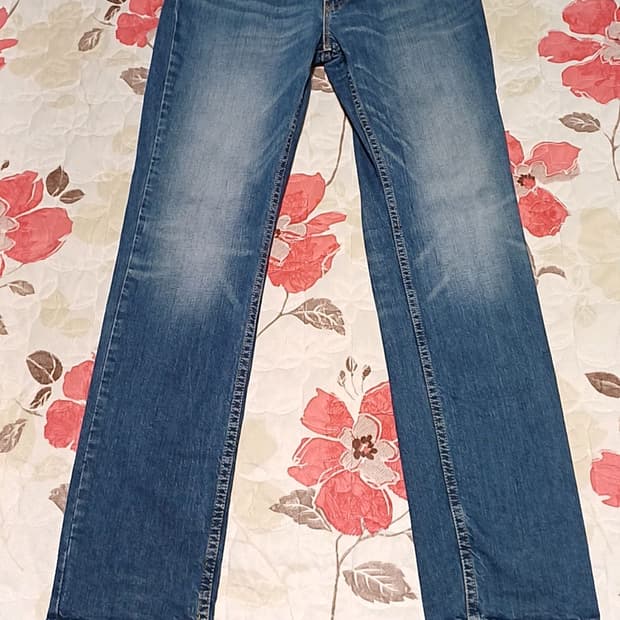 리바이스 511 얇은슬림청바지 실측31인치 기장110