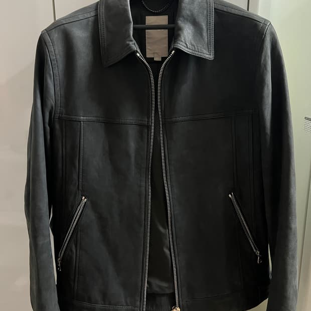 빈폴 누벅 스웨이드 램스킨 가죽자켓 95