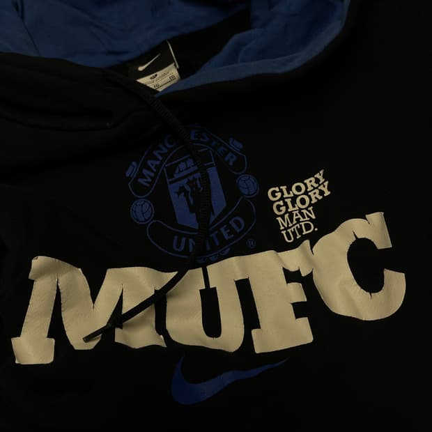 [NIKE] 맨체스터 유나이티드(MUFC) 빅로고 후드티 (XL)