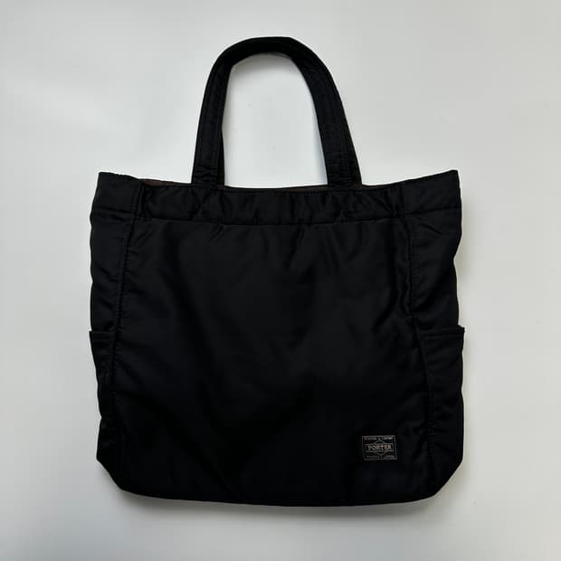 PORTER CREAM TOTE BAG 포터 크림 토트백