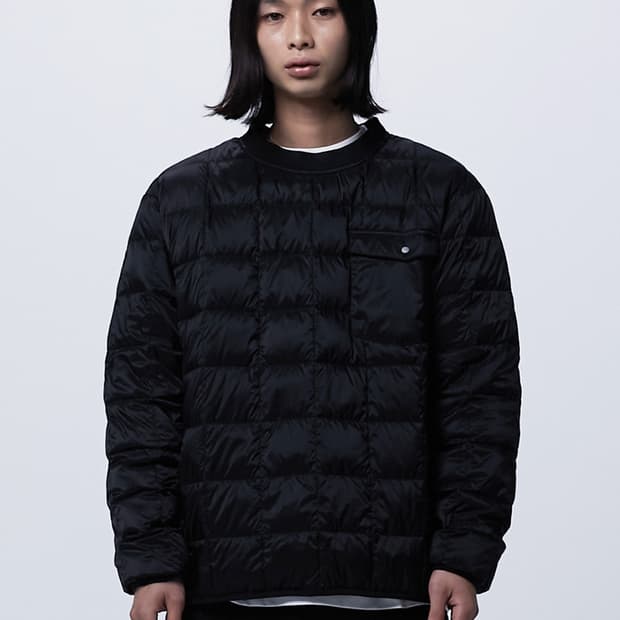 타이온 덕다운 크루넥 