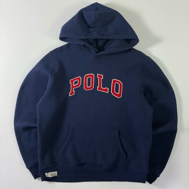 Polo  폴로 랄프로렌 신형 스펠아웃 네이비 후드티 