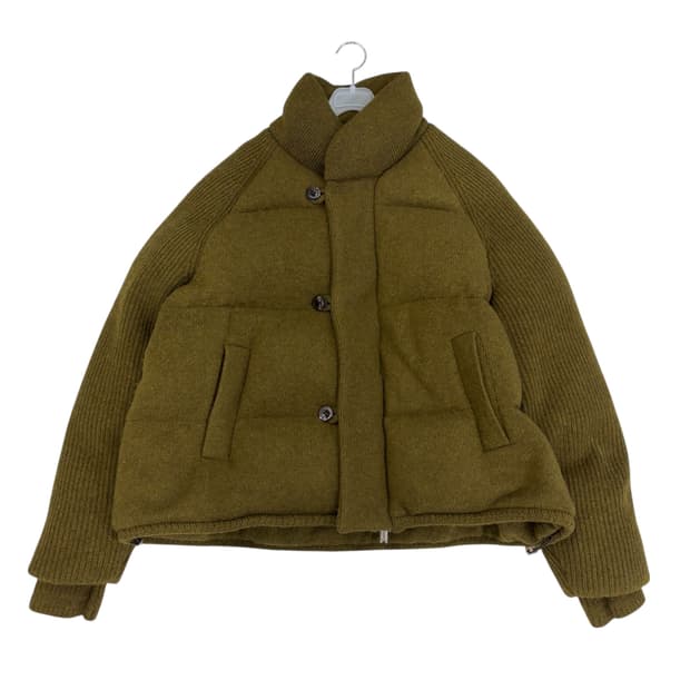 우아뭉 Pure shetland wool puffer