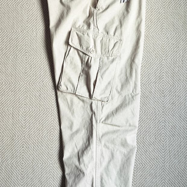 새상품 자라 릴렉스드핏 코튼 카고팬츠 31