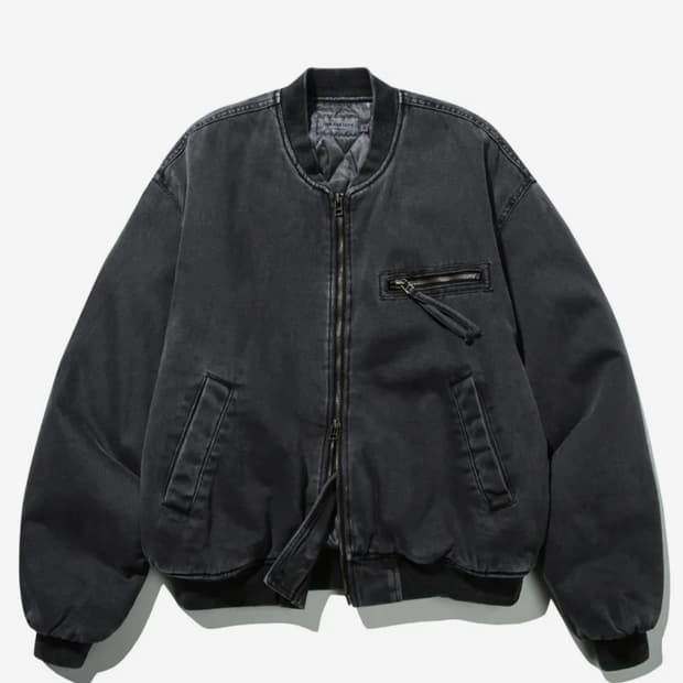 어반스터프 가먼트 다잉 봄버 점퍼