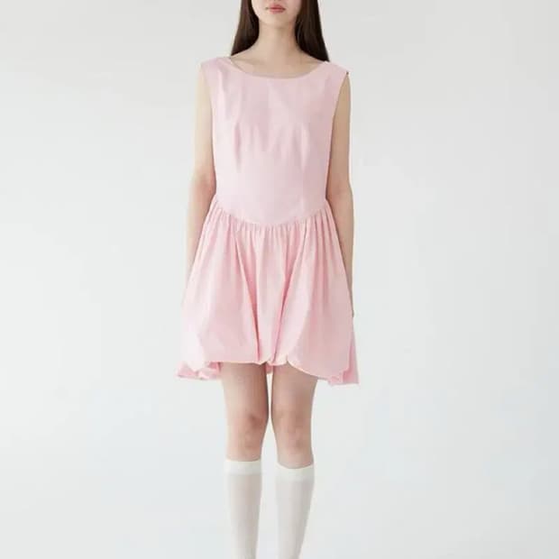 졸리레이드 루루 벌룬 드레스 원피스 핑크