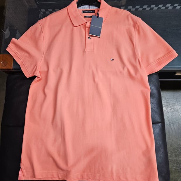 타미힐피커 핑크 남성 110 카라반팔티 