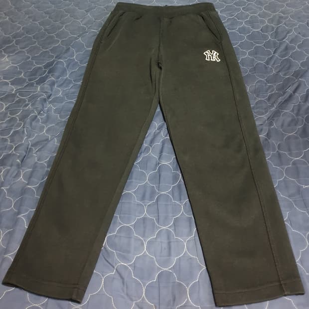 MLB 뉴욕 양키스 스트레이트 스웨트팬츠 블랙 (M)