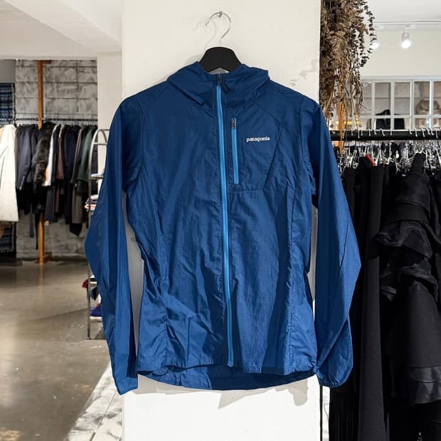 파타고니아 블루 후디니 자켓