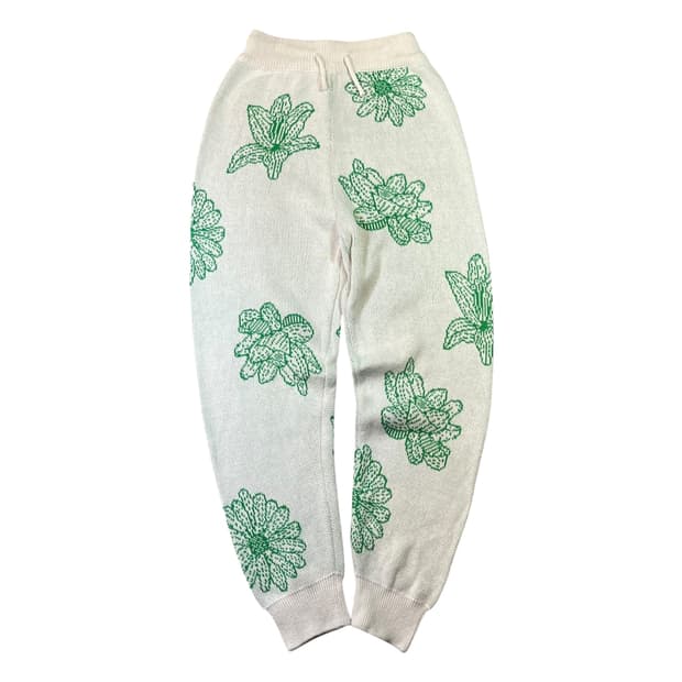 마르디 메크르디 플라워 니트 팬츠