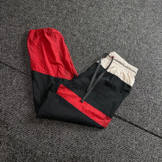 나이키 테크 드라이핏 컬러 블록 우븐 팬츠 4113