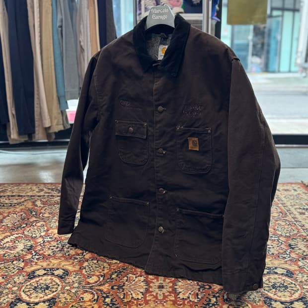 빈티지 칼하트 워크 초어 자켓 코트 XL (574)