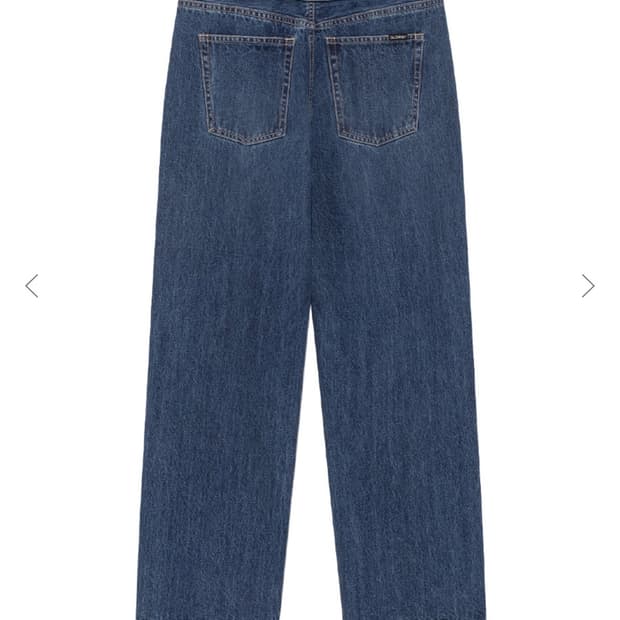 Glowny CINCH BACK ROLL UP JEANS (BLUE)