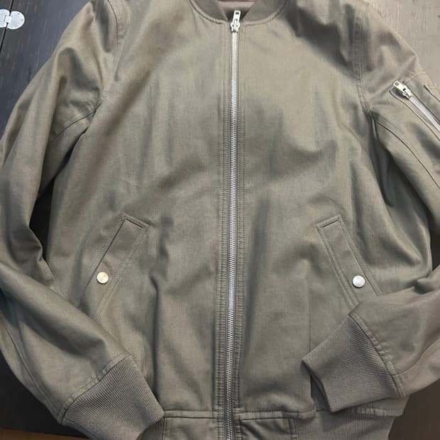 릭오웬스 ma-1 봄버 자켓