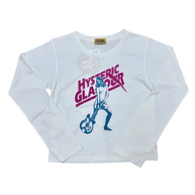 히스테릭글래머 히스테릭 라이트닝 숏 티셔츠