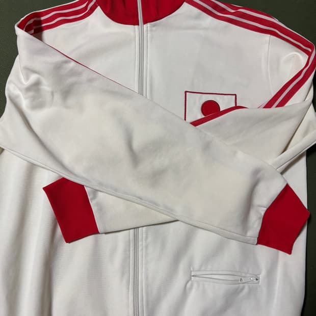 아디다스 일장기 일본 트랙탑 져지