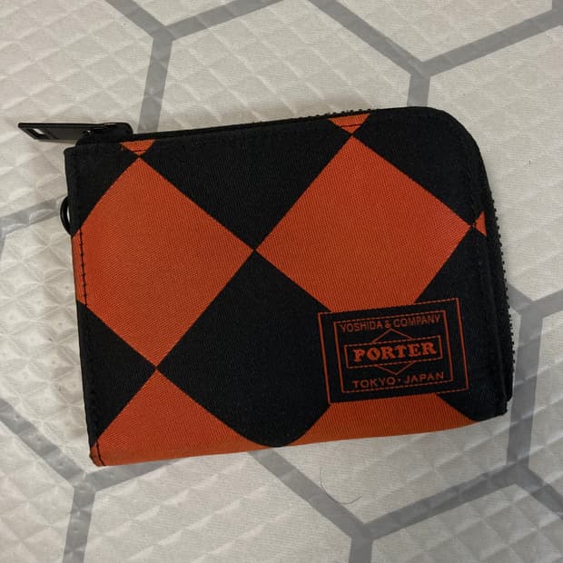 (OS) 포터 길리 L자 지갑 오렌지