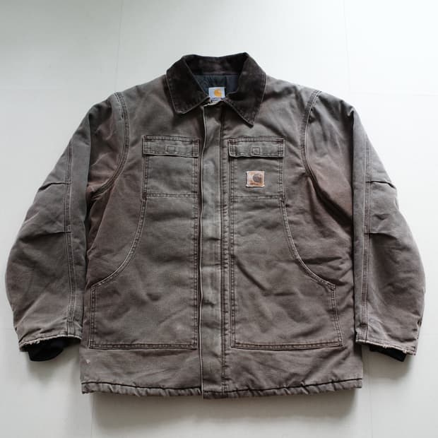 칼하트 C26 CHT 워크자켓 L사이즈 체스트넛 MADE IN US