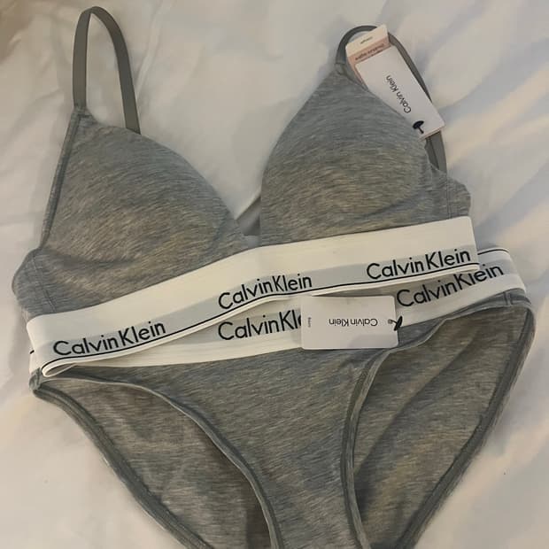캘빈클라인 속옷 세트- 그레이