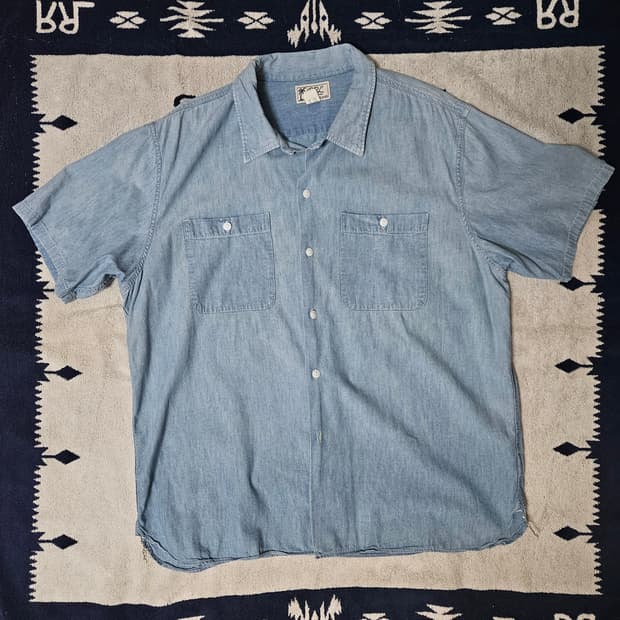 RRL 반팔 셔츠 XL 