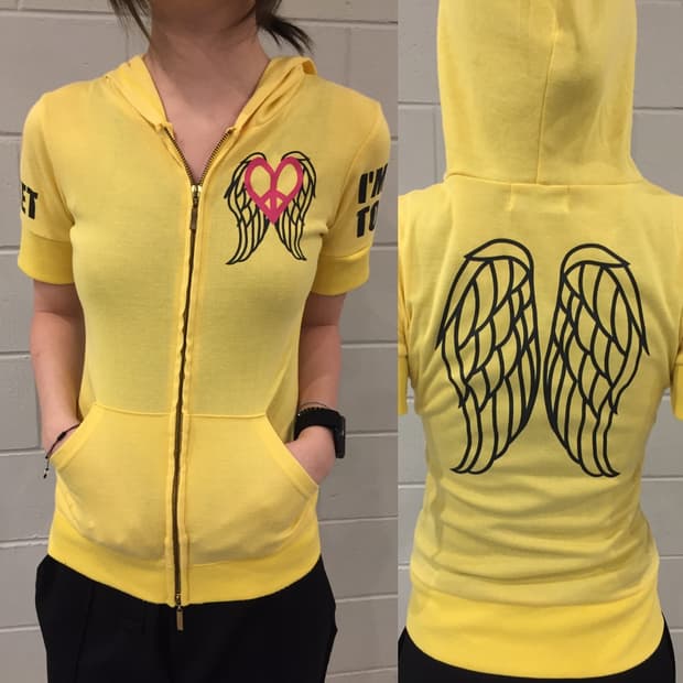 ”Unknown“ punk wings zip-up
