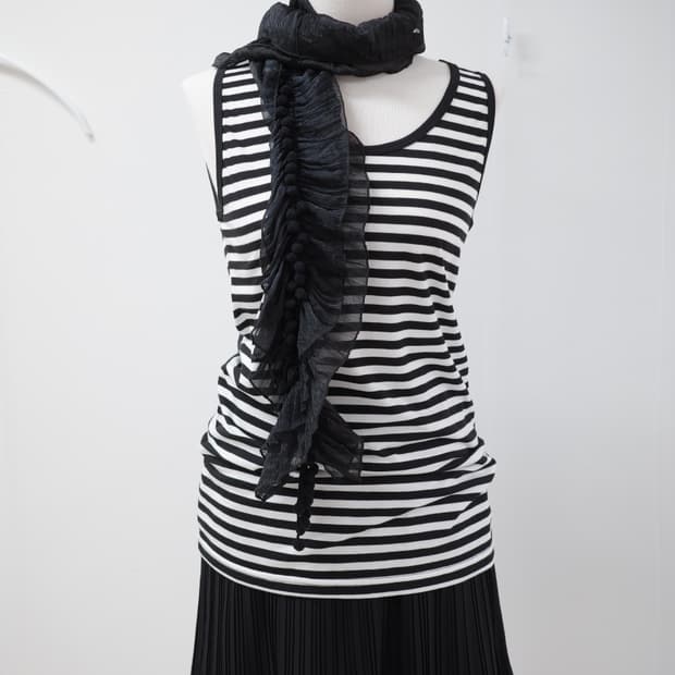 Stripe lespoir sleeveless