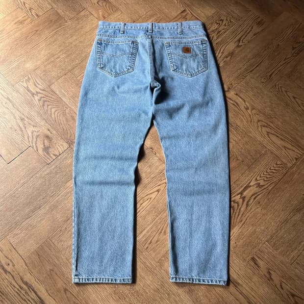 [35]칼하트 USA 빈티지 워싱 워크 데님 팬츠