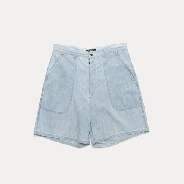 90s chambray shorts