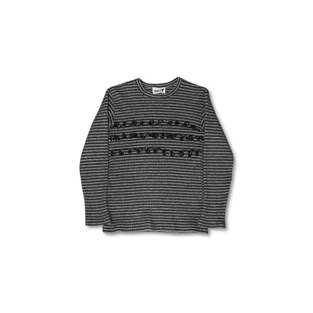 90’s Squirtle Stripe Waffle Knit