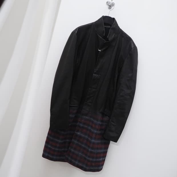 ISAMU KATAYAMA BACKLASH horsehide coat