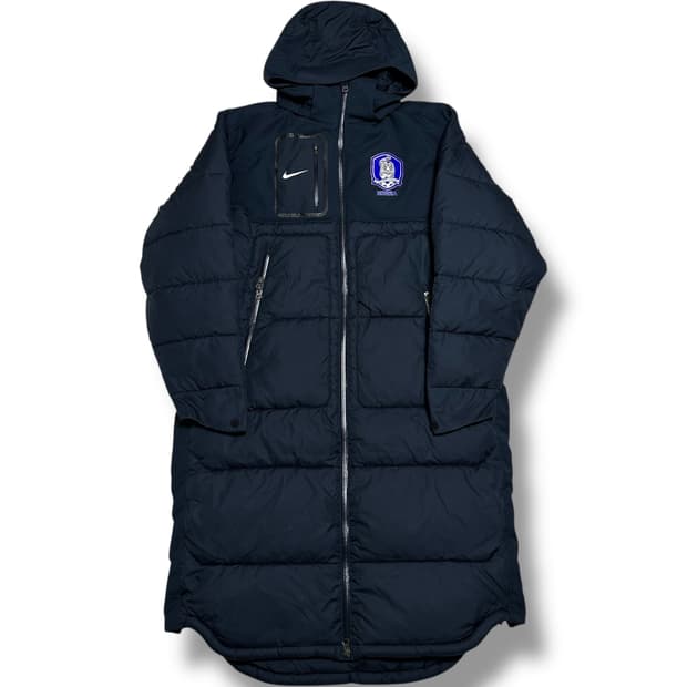 Nike 12-13 국대 헤비필드 네이비 롱패딩