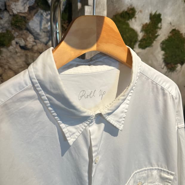 Poter Classic Roll Up Cotton Shirt