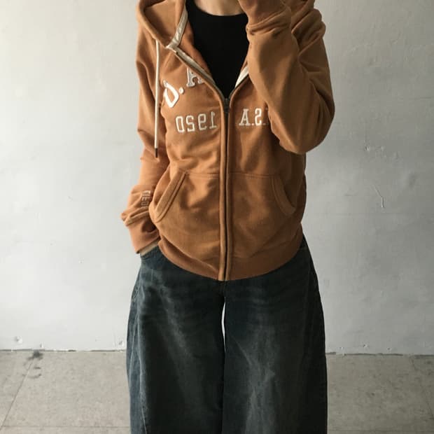 후아유 스펠 후드집업