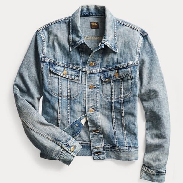 더블알엘 lot271 트러커 데님 자켓 M