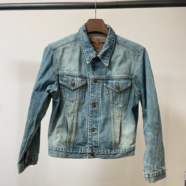 (M) Big John 빅존 데님 트러커 자켓