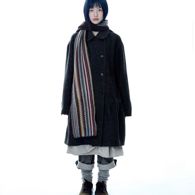 코이세이오 코이 더블 코트 차콜